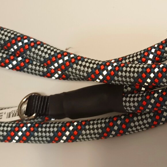 NWT~YOULY's Protector 1/2" Thick Reflective Dog Leash, Black & Orange 5-ft long - Picture 7 of 7